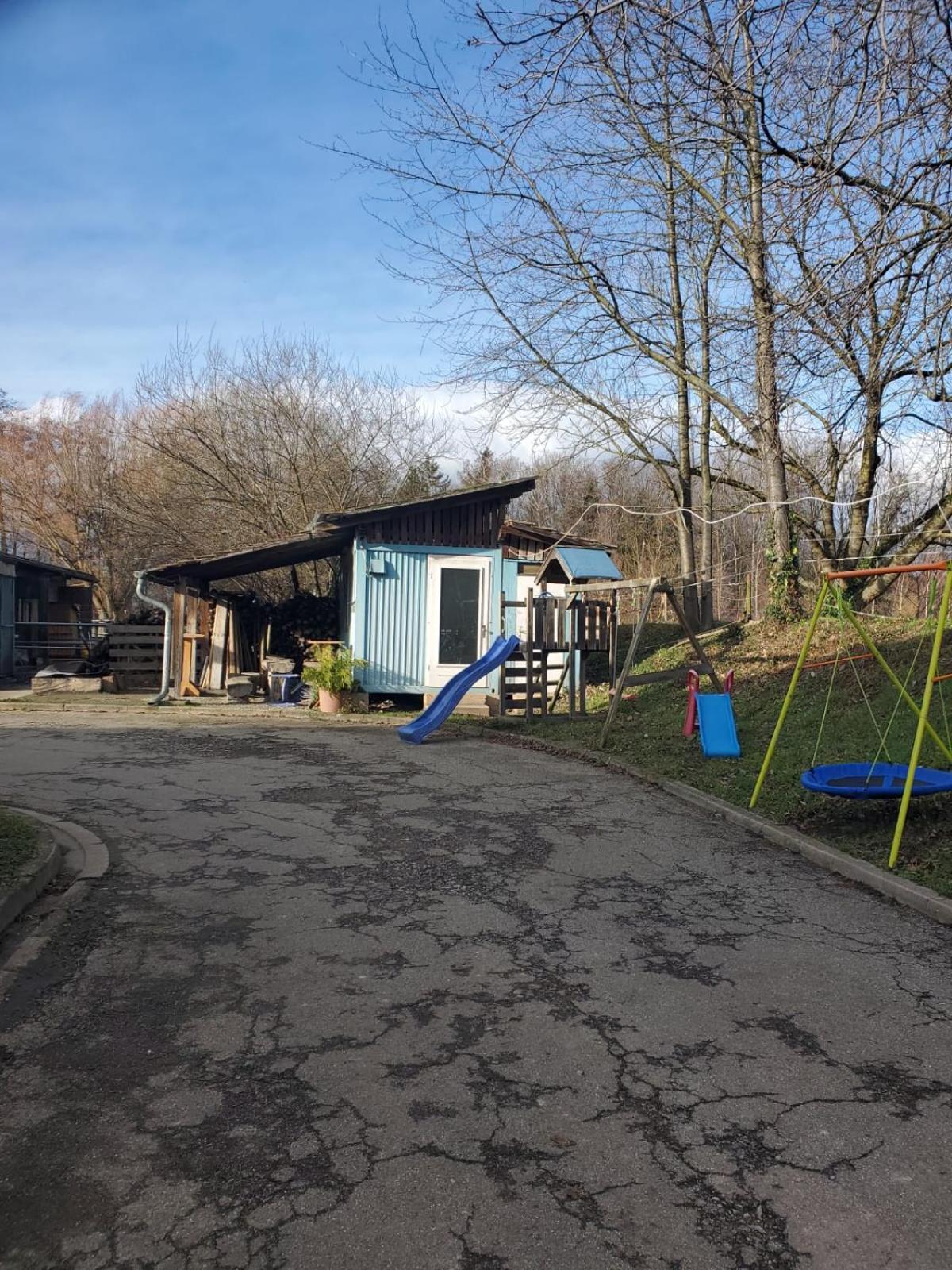 Grosse 3 Zi Wohnung Auf Der Pferde Farm 拉尔 外观 照片